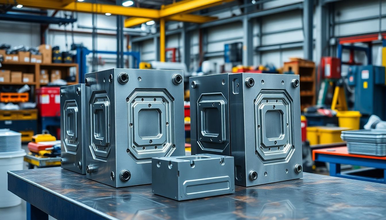 Moldes de Inyeccion de Aluminio